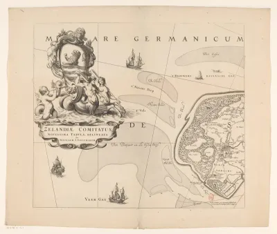 Kaart van Zeeland (eerste deel)