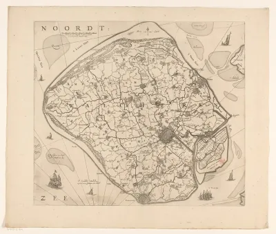 Kaart van Zeeland (vierde deel)