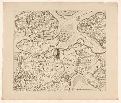 Kaart van Zeeland (vijfde deel)