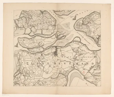 Kaart van Zeeland (vijfde deel)