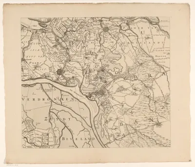 Kaart van Zeeland (zesde deel)