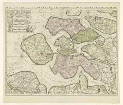 Kaart van Zeeland