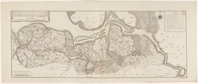 Kaart van Zeeuws-Vlaanderen