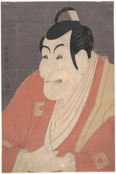 Kabuki Actor Ichikawa Ebizō (Ichikawa Danjūrō V) in the play The Colored Reins of a Loving Wife (Koi nyōbō somewake tazuna)