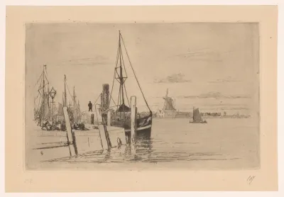 Kade in Dordrecht