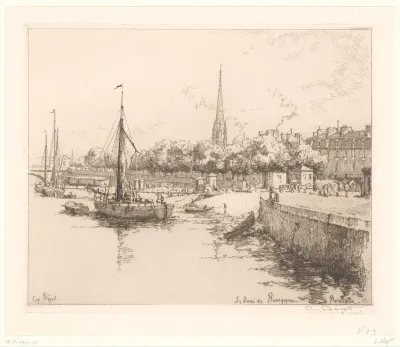 Kade van Bourgogne in Bordeaux