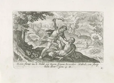 Kaïn doodt Abel