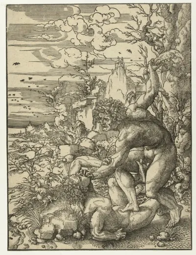 Kaïn doodt Abel