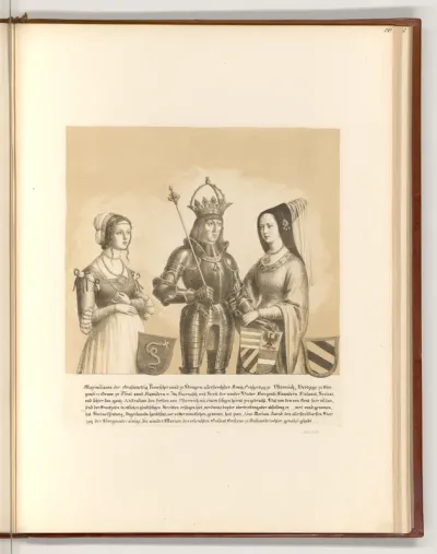 Kaiser Maximilian I., Maria von Burgund, Blanca Maria von Mailand