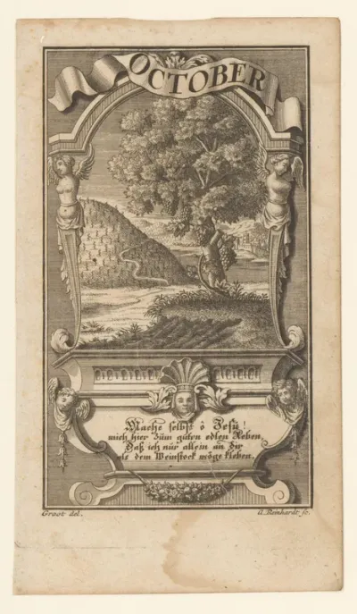 Kalenderblad Oktober