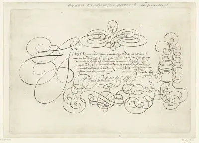 Kalligrafie: ‘Lenicus mijn bemind soone ...’