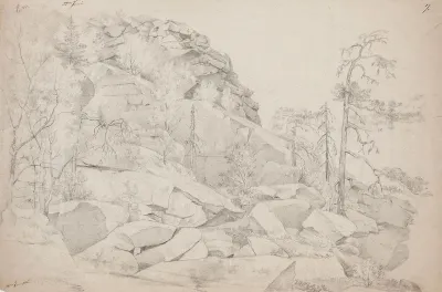 Kallioita Aavasaksalla