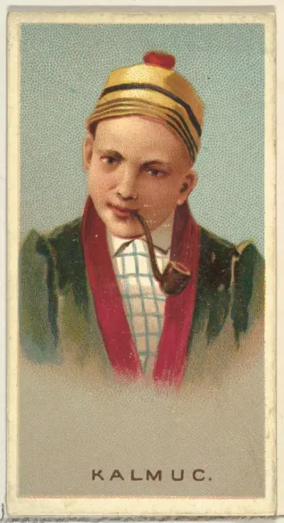 Kalmuc, from World's Smokers series (N33) for Allen & Ginter Cigarettes