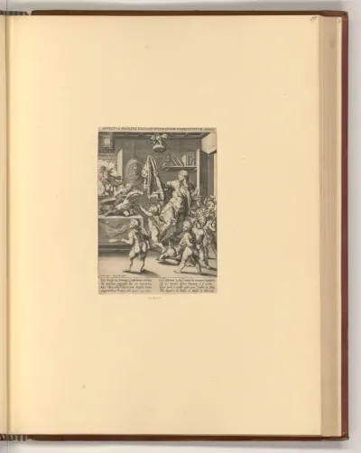 Kampf der guten und bösen Triebe (Allegorie)