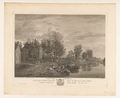 Kanaal bij Delft