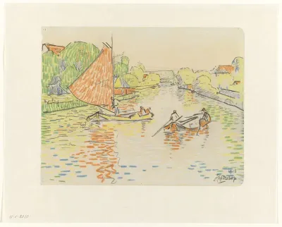 Kanaal bij Veere