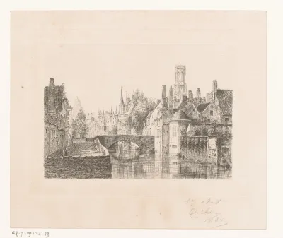 Kanaal en het Vrije te Brugge