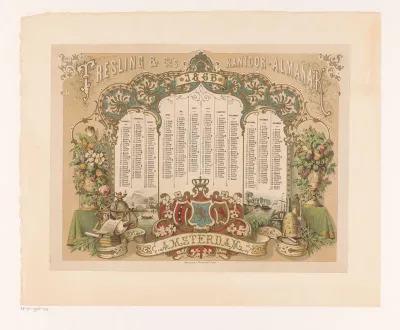 Kantoorkalender 1866