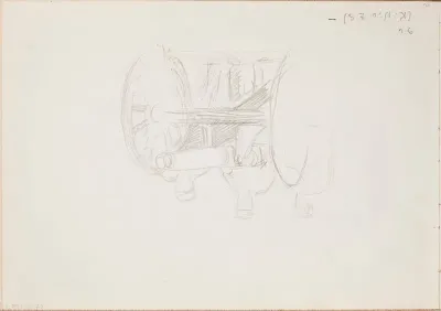 Kanuuna ja sotilaita. Todennäköisesti n. 1925-28