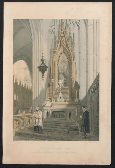 Kapel in de kathedraal van Antwerpen