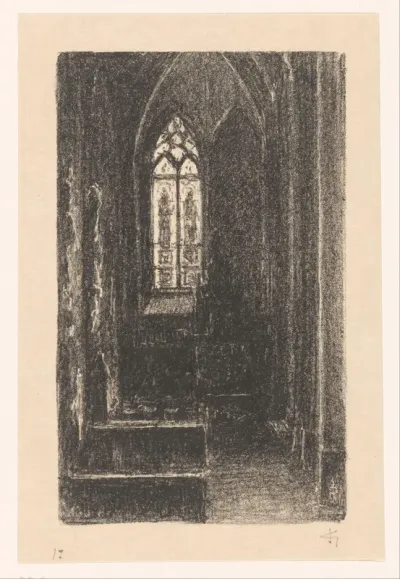 Kapel in een kerk in Kleef