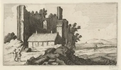 Kapel in een ruïne