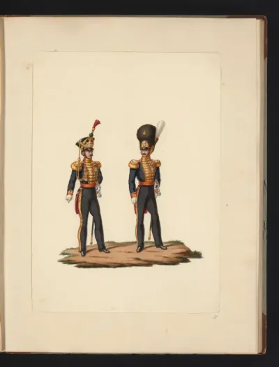Kapitein en tweede luitenant van de grenadiers, 1830-1831