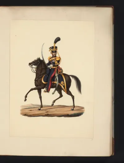 Kapitein van de rijdende artillerie, 1830-1831
