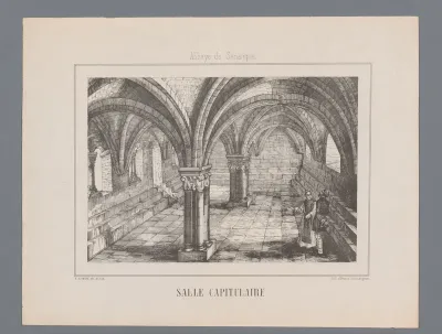 Kapittelzaal van de Abdij van Sénanque