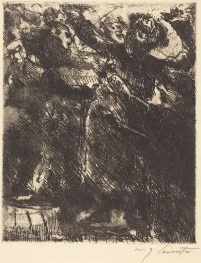 Kapuzinerpredigt—"Hetzt sich lieber herum mit der Dirn'" (The Capuchin's Sermon—"He Prefers to Run Around with a Girl")