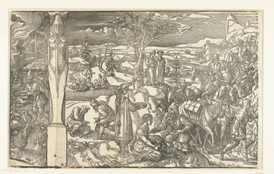 Karavaan van reizigers