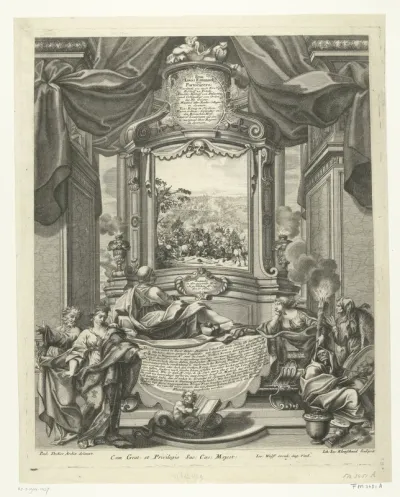 Kardinaal Portocarrero en de slag bij Malplaquet, 1709