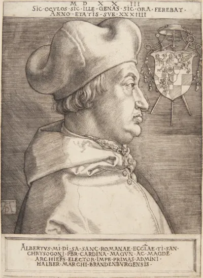 Kardinal Albrecht af Brandenburg, 1490-1545