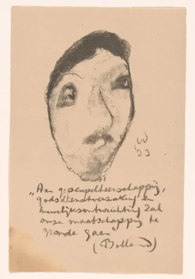 Karikatuur van Gerard Bolland