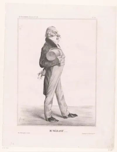 Karikatuur van Horace Sébastiani