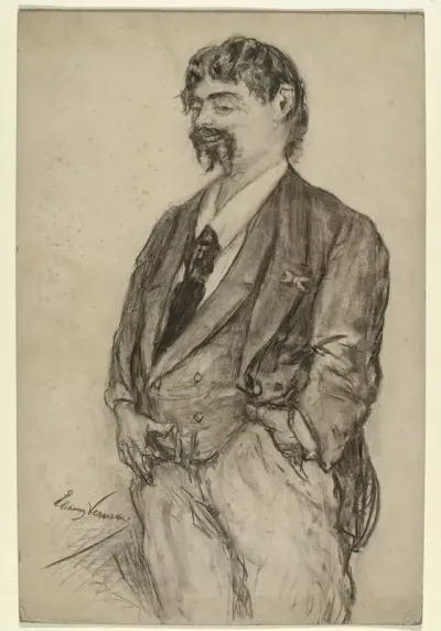 Karikatuurportret van Fredericus Jacobus van Rossum du Chattel