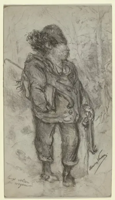 Karikatuurportret van Gerardus Johannes Roermeester