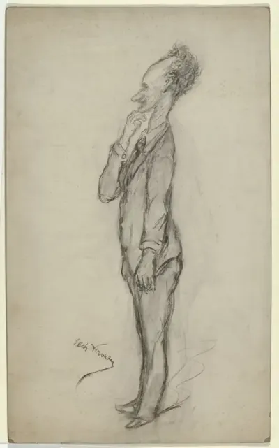 Karikatuurportret van Marinus van de Maarel