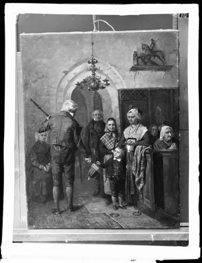Karl Emanuel Jansson: "Lantti haaviin" vuodelta 1872