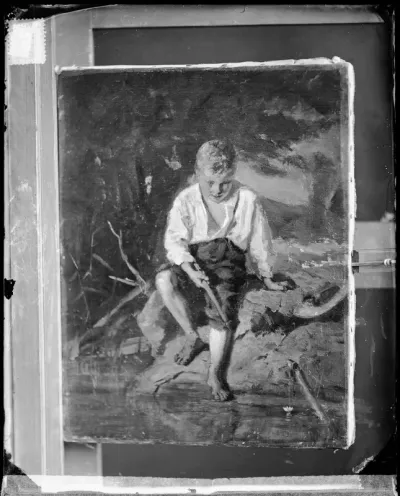Karl Emanuel Jansson: "Onkiva poika" vuodelta 1873