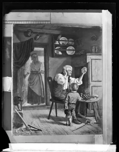 Karl Emanuel Jansson: "Viimeinen tilkka" vuodelta 1869
