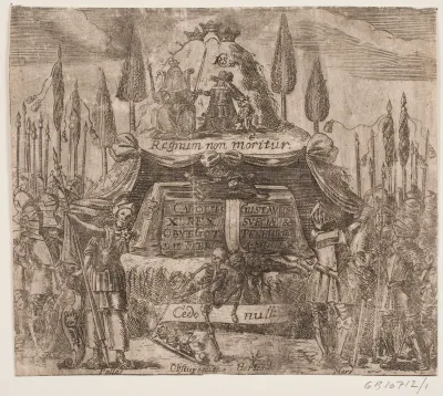 Karl Gustavs Sarkofag. En apoteose
