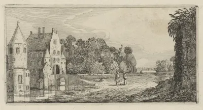 Kasteel aan een kanaal