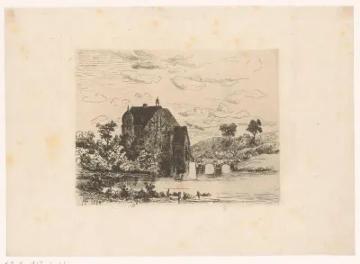 Kasteel aan een rivier