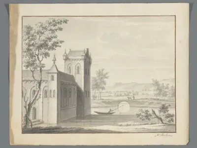 Kasteel aan het water