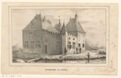 Kasteel Develstein in verval