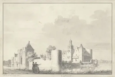 Kasteel Liesveld bij Groot-Ammers in de Alblasserwaard