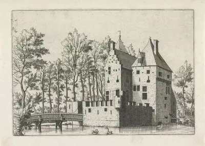Kasteel met ophaalbrug