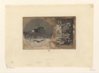 Kasteel met uilen en ex libris