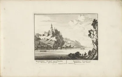 Kasteel Rheinfels aan de Rijn